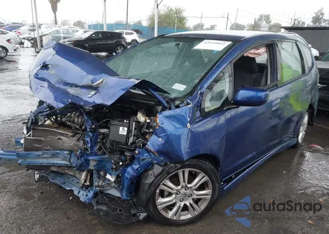 2010 Honda Fit Sport из США, поврежденный, VIN JHMGE8H44AC017890